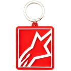 【alpinestars】軟膠 鑰匙圈 (紅/白)| Webike摩托百貨