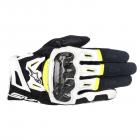 【alpinestars】SMX-2 AIR CARBON V2 防摔手套 (黑白黃)| Webike摩托百貨