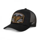 【alpinestars】HERITAGE PATCH TRUCKER 帽子 (黑/黑)| Webike摩托百貨