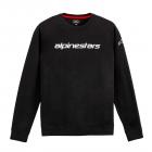 【alpinestars】LINEAR CREW 內刷毛長袖T (黑/白)| Webike摩托百貨