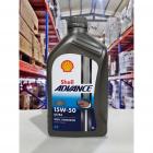 【Shell ADVANCE】ADVANCE ULTRA 4T 15W50 全合成 機油