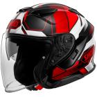 【SHOEI】J-CRUISE3 WHIZZY TC-1 紅/黑 彩繪 四分之三安全帽【總代理公司貨】| Webike摩托百貨