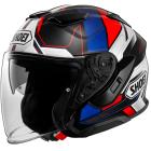 【SHOEI】J-CRUISE3 WHIZZY TC-10 紅/藍 彩繪 四分之三安全帽【總代理公司貨】| Webike摩托百貨