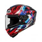 X-15 VALION TC-10 紅/藍 彩繪 全罩安全帽