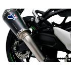 【TERMIGNONI】RELEVANCE 黑色鈦合金 尾段排氣管 ZX-4RR【非認證管、需自主送驗】| Webike摩托百貨