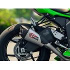 【YOSHIMURA】AT2 不鏽鋼中尾段排氣管 ZX-6R / ABS (19-25)| Webike摩托百貨