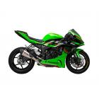【YOSHIMURA】AT2 不鏽鋼中尾段排氣管 ZX-6R / ABS (19-25)| Webike摩托百貨