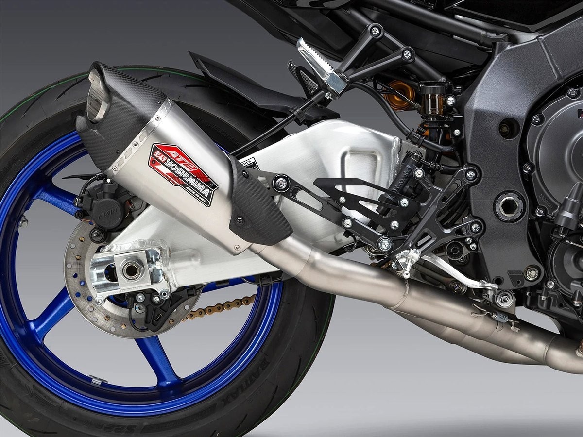 【YOSHIMURA】AT2 競賽用不鏽鋼中尾段排氣管 MT-10 (22-25)