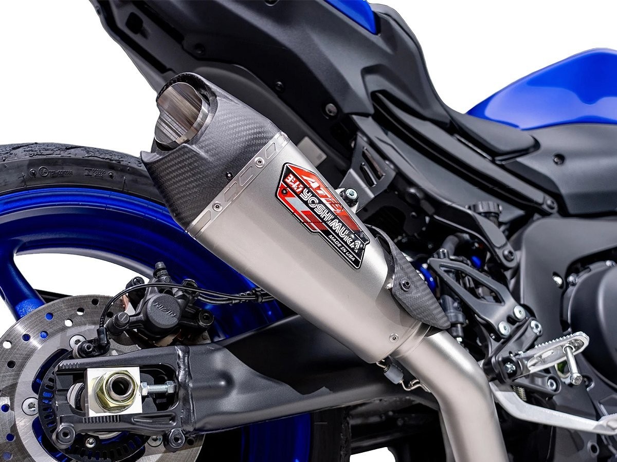 【YOSHIMURA】AT2 競賽用不鏽鋼全段排氣管 YZF-R9