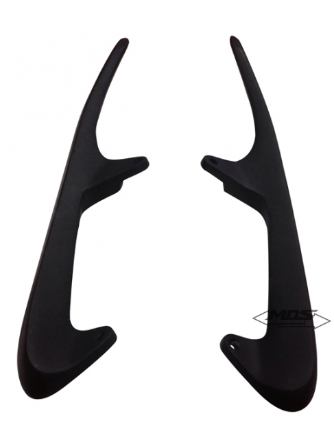 【MOS】碳纖維 輕量化分離式後扶手 RACING