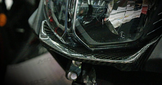 【MOS】碳纖維 前下巴飾蓋 BWS-R