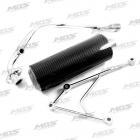 【MOS】Carbon Fiber Racing Muffler Set BWS X / ZUMA| Webike摩托百貨