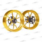 【MOS】13inch KR09 Forged Wheel 9 spoke KRV180 (belt), ROMAGT ABS| Webike摩托百貨