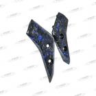 【MOS】鍛造藍箔碳纖維 前土除側蓋 AK550| Webike TW