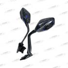 【MOS】鍛造藍箔碳纖維 左右後照鏡 AK550| Webike TW