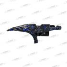 【MOS】鍛造藍箔碳纖維鏈條遮蓋 AK550 / AK550 PREMIUM / AK575 PREMIUM| Webike摩托百货