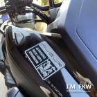 【FKW】反光貼紙 車型警告貼紙 AUGUR| Webike摩托百貨