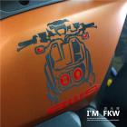【反光屋 FKW】造型反光貼紙 水冷 BWS| Webike摩托百貨