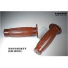 【Mark Motorcycles】Brown grip sleeve A-stripe grip sleeve Wild Wolf KTR mini Leopard slip tire handle cross-country clouded leopard| Webike TW