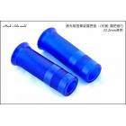 【Mark Motorcycles】藍色握把套F - 透光短型條紋握把套 (W800.GB.SR400.CB1100 TW.TU250)| Webike摩托百货