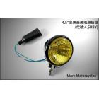 【Mark Motorcycles】4.5 BBY -4.5 "all black and yellow glass ski tire lamp Draco.883. Husky. Sr400| Webike TW