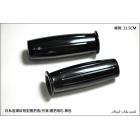 【Mark Motorcycles】Black grip sleeve e- Straight groove short grip sleeve Wild Wolf clouded leopard hippy Halley Old School HD| Webike TW