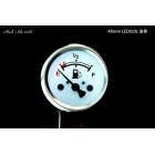 【Mark Motorcycles】48mm led white light oil gauge in iron case-Wolf. Wolf r, clouded leopard, general of love, lion, UK| Webike TW