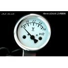 【Mark Motorcycles】48mm led white light 12 volt voltmeter-Wolf. Wolf r, clouded leopard, ai general, male lion, imitation race, UK KTR| Webike TW