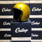 【Gallop】四分之三復古安全帽 珍珠黃綠/星月黃| Webike TW