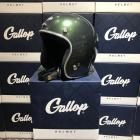 【Gallop】四分之三復古安全帽 橄欖綠| Webike TW