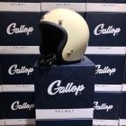 【Gallop】四分之三復古安全帽 米白/奶白| Webike TW