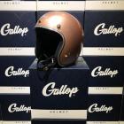 【Gallop】四分之三復古安全帽 玫瑰金| Webike TW