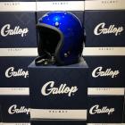 【Gallop】四分之三復古安全帽 寶藍| Webike TW