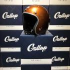 【Gallop】四分之三復古安全帽 焦橙| Webike摩托百货