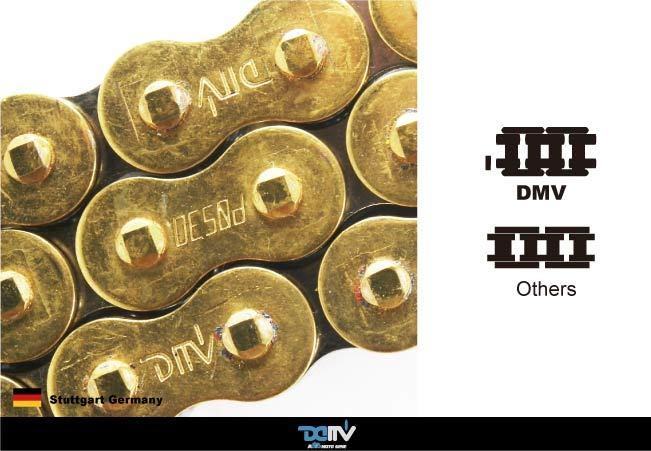 【DIMOTIV (DMV)】動力油封強化鏈/金色| Webike摩托百貨