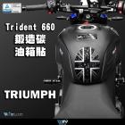 【DIMOTIV (DMV)】油箱貼 TRIDENT 660 (21-24)| Webike摩托百貨