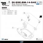 【DIMOTIV (DMV)】側柱加大座 F800GS (08-18)| Webike摩托百貨