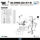 【DIMOTIV (DMV)】扭力桿座組 GSR750| Webike摩托百貨