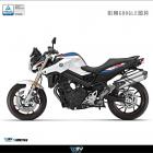 【DIMOTIV (DMV)】EASY II 車身防倒球組 F800R (09-19)| Webike摩托百貨