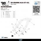 【DIMOTIV (DMV)】後貨架+36L後箱組 Z650 / NINJA 650 (17-24)| Webike摩托百貨