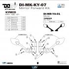 【DIMOTIV (DMV)】後照鏡前移組 KRV180| Webike摩托百貨