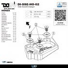 【DIMOTIV (DMV)】側柱加大座 CBR500R、CBR650R、CB650R (13-24)| Webike摩托百貨