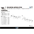 【DIMOTIV (DMV)】夜行者 加重型小平衡端子 CYGNUS X (12-16)| Webike摩托百貨