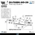 【DIMOTIV (DMV)】SAFE 車身防倒球 CBR150R (21-)| Webike摩托百貨