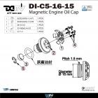 【DIMOTIV (DMV)】機油加注口蓋 HUSQVARNA 250 / 401 (17-22)| Webike摩托百貨