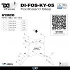 【DIMOTIV (DMV)】腳踏板 KRV-180 (21-24)| Webike摩托百貨