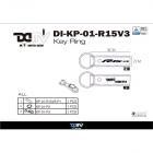 【DIMOTIV (DMV)】鑰匙圈 YZF-R15 V3| Webike摩托百貨