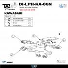 【DIMOTIV (DMV)】短牌架 Z650 (17-21)| Webike摩托百貨