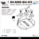 【DIMOTIV (DMV)】側柱加大座 GSR750 GSX-S750 11-24| Webike摩托百貨