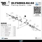 【DIMOTIV (DMV)】LITE 車身防倒球 GSX-R / S 150 (17-19)| Webike摩托百貨